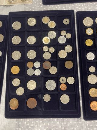 Colección monedas variadas