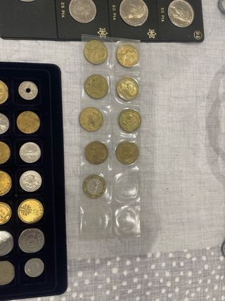 Colección monedas variadas