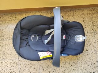 Cybex Cloud Q con ruedas y evolución a silla