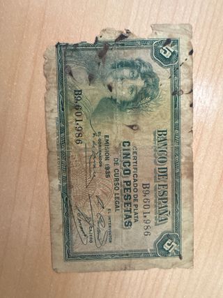 Billetes antiguos