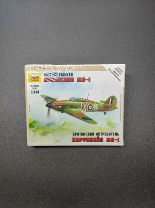 Maqueta Hurricane Mk-I Zvezda 1/144