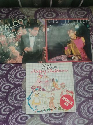 Lote discos vinilo Maxi singles