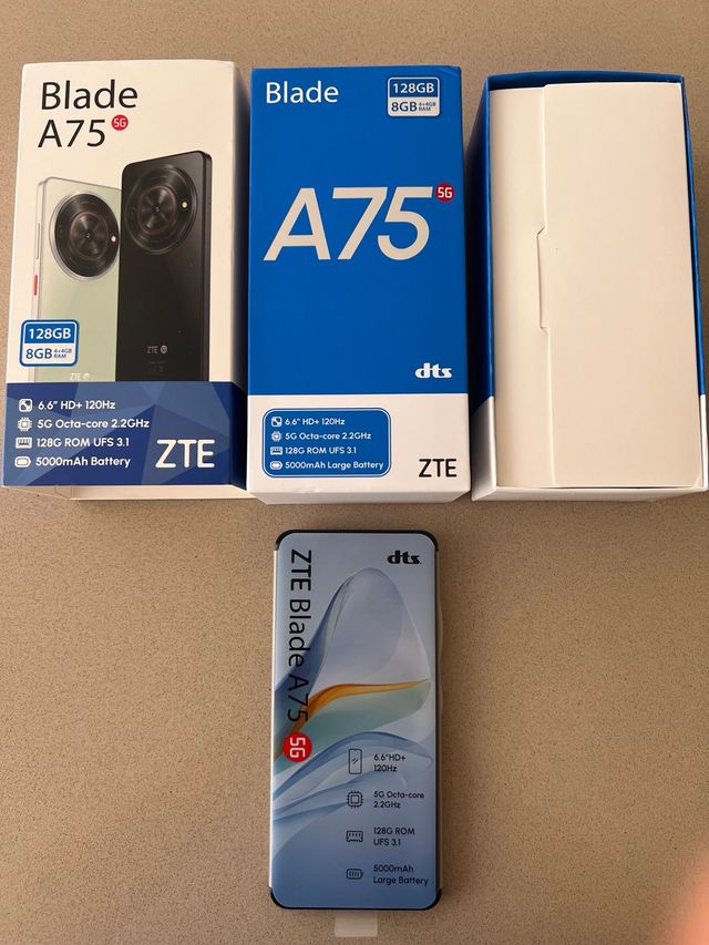 ZTE Blade A75 5G - 128GB - A estrenar