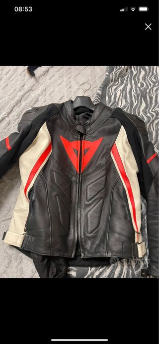 Giacca moto Dainese pelle 50