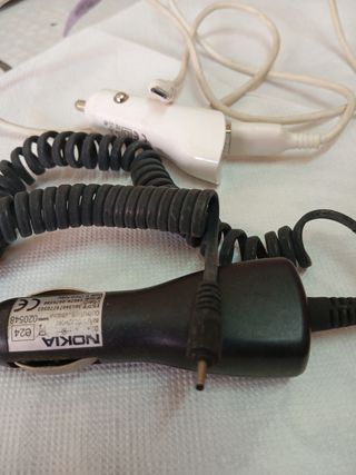 Cargadores coche Nokia (2 uds)