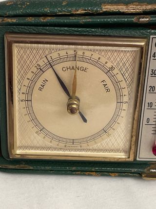 Orologio barometro Sveglia vintage Germania