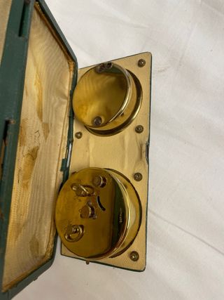 Orologio barometro Sveglia vintage Germania