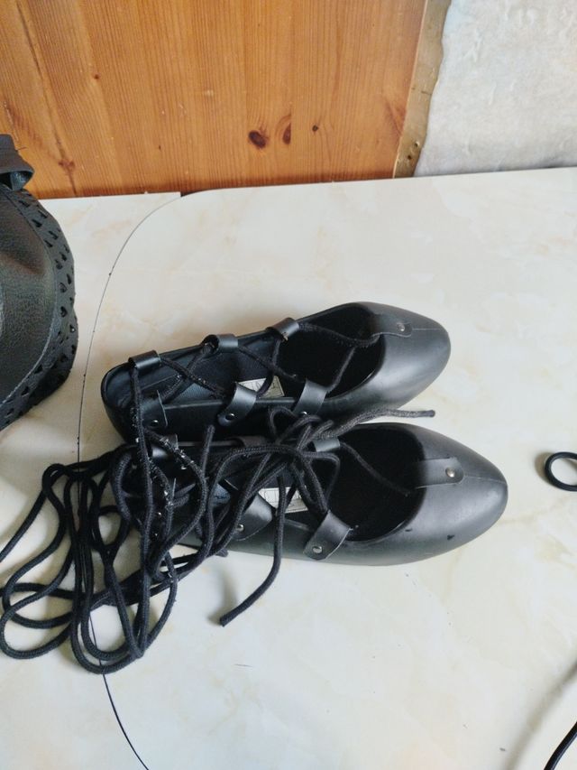 Alpargatas goma negras