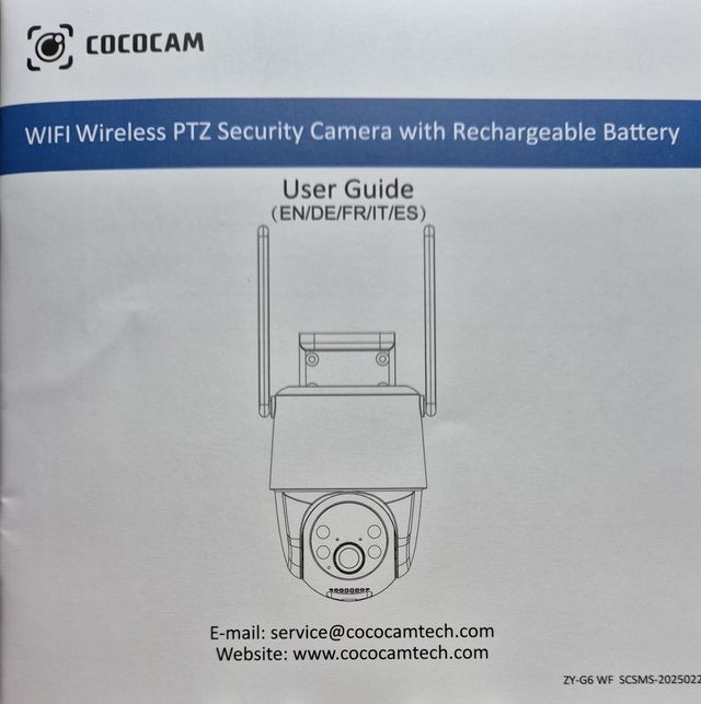 Cámara seguridad exterior recargable placa solar