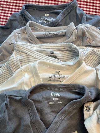 Lote Bodys talla 0-1 mes