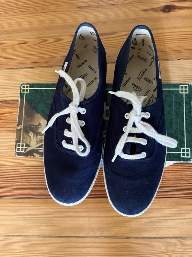 Zapatillas Victoria azules