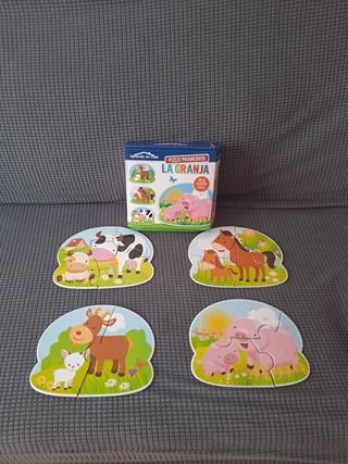 Puzzle Granja - 4 piezas