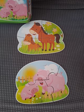 Puzzle Granja - 4 piezas
