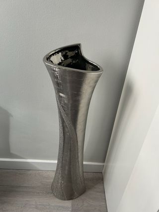 Jarrón decorativo plata