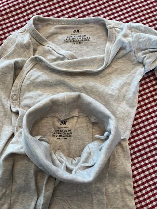 Lote conjunto infantil talla 0-4 meses