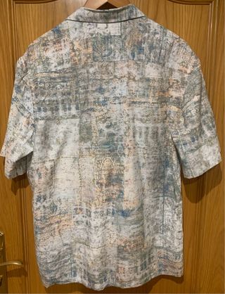 Camisa Zara estampada multicolor