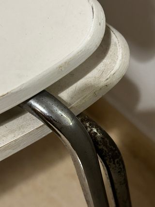 4 Sillas ikea - tela y metal