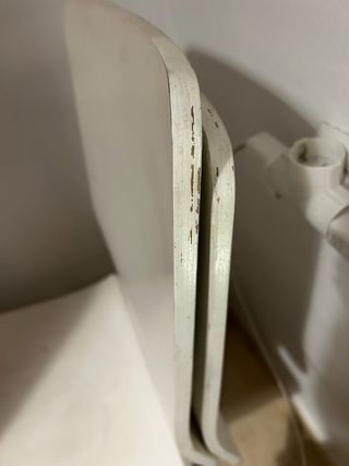 4 Sillas ikea - tela y metal