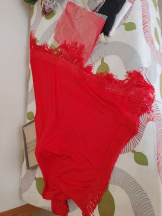 Manto rojo flamenco - nuevo