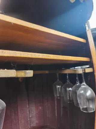 Barrica bar - mueble de madera