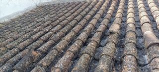 Tejas antiguas - tejado