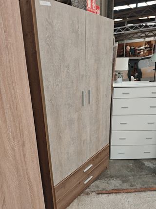 Armario 2 puertas - Ropero madera