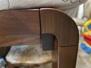 Mesa comedor de diseño -curvo - madera