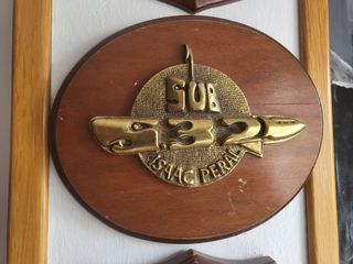 5 Placas militares vintage