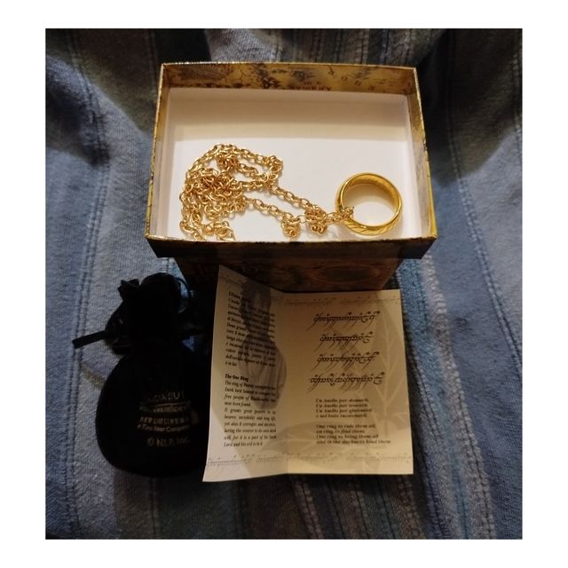 Anello Signore degli Anelli - Collana