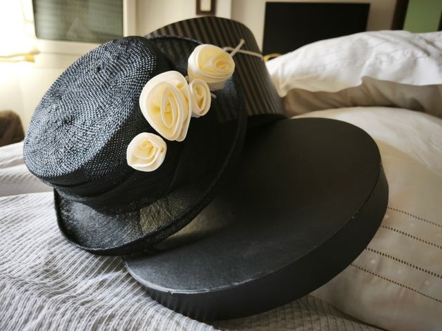 Pamela negra tipo Panamá 35cm diámetro