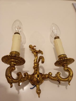 lámparas apliques de pared