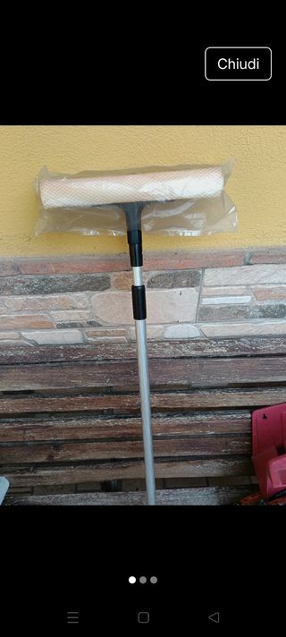 Lava-vetri con asta telescopica ,120mt