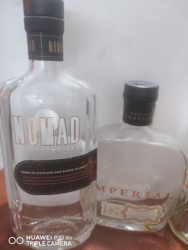 Botellas Vacías Decorativas