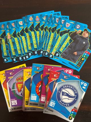 Cromos Adrenalyn 2024-25 Entrenadores y escudos