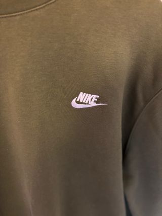 Sudadera Nike Hombre Verde Caqui Talla L