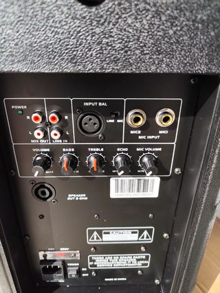 Altavoz Altavox 12" 400w