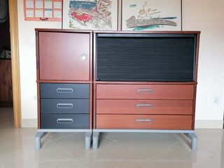 Mueble oficina: cajones & persiana