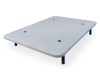 Somier tapizado con patas