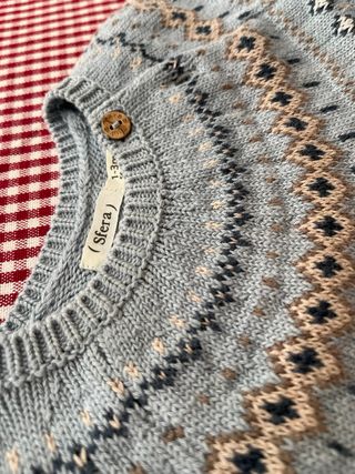 Lote jersey de lana infantil talla 1-3 meses