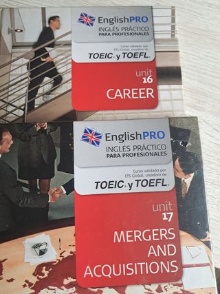 Curso Inglés PRO TOEIC Y TOEFL - 18 unidades