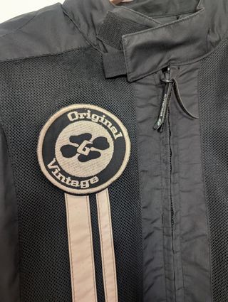 Chaqueta moto Giardi negra