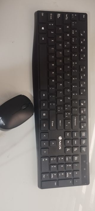 Teclado y ratón inalámbricos NGS