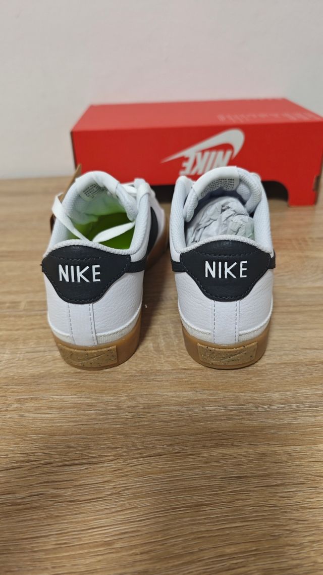 Nike Court legacy nn - Scarpe Bianche/Nere Tg 38