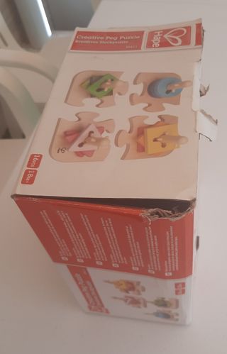 Creative peg puzzle,  marca Hape