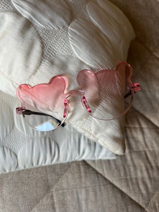 Occhiali da sole bambina con lenti rosa