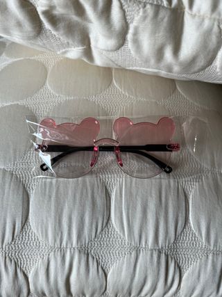 Occhiali da sole bambina con lenti rosa