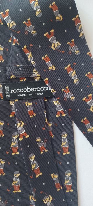 Cravatta in Seta Rocco Barocco come nuova