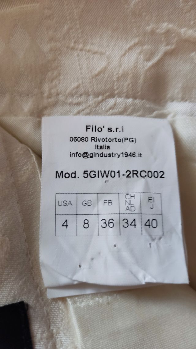 Tailleur avorio Gattinoni da cerimonia