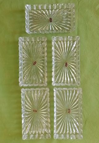 Antipastiera acciaio - cristallo