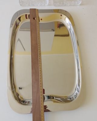 Antipastiera acciaio - cristallo